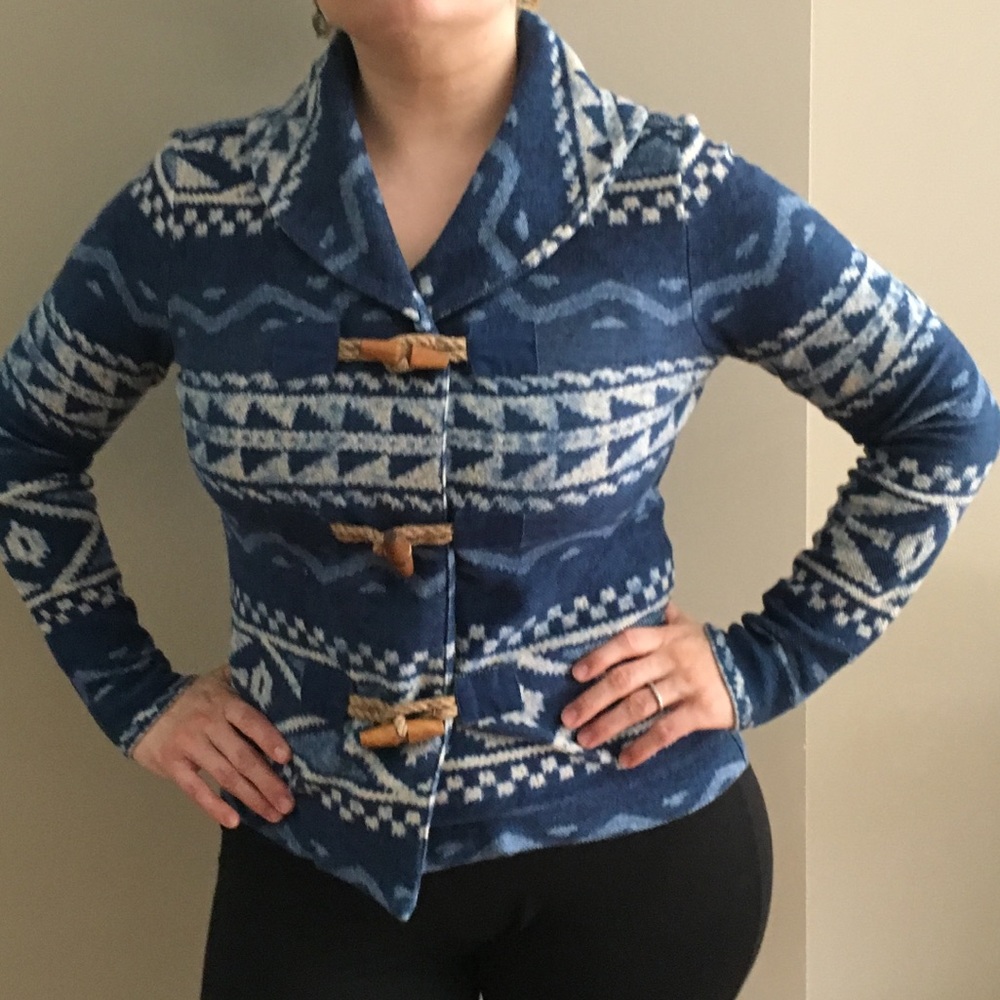 Lauren jeans co. Aztec sweater